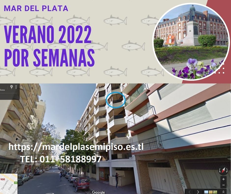 MDPLATA  -2022 MARZO Y+ X SEM   2A COCH , Mar Del Plata