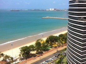 Flat com vista Mar no Meireles, Fortaleza
